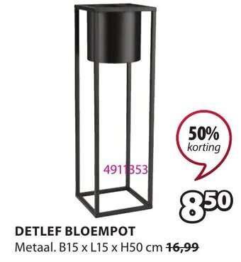 Jysk Detlef Bloempot aanbieding