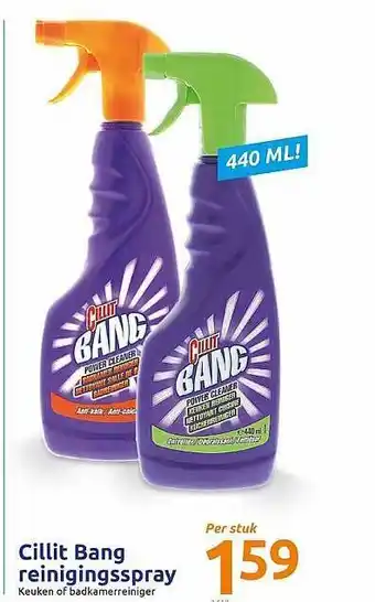 Action Cillit Bang Reinigingsspray aanbieding