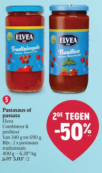 Elvea Pastasaus of passsata 400 g