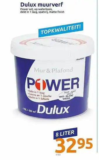 Dulux Muurverf 8 Liter