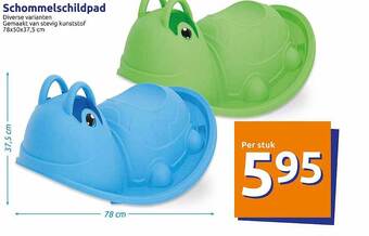 Schommelschildpad
