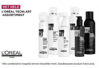 Pro-Duo L'oréal Tecni.art -assortiment aanbieding
