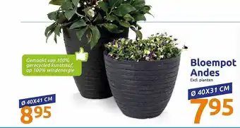 Action Bloempot Andes 40x31cm aanbieding