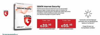 CompuDeals Gdata Internet Security aanbieding