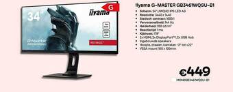 CompuDeals Iiyama Gmaster Scherm aanbieding