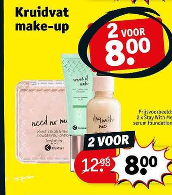 Kruidvat Kruidvat Make-up aanbieding