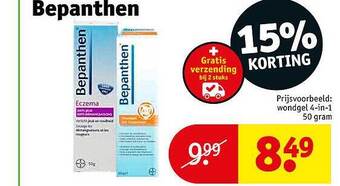 Kruidvat Bepanthen aanbieding