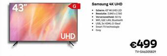 CompuDeals Samsung 4k Uhd aanbieding