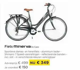 Molecule Fiets Minerva aanbieding