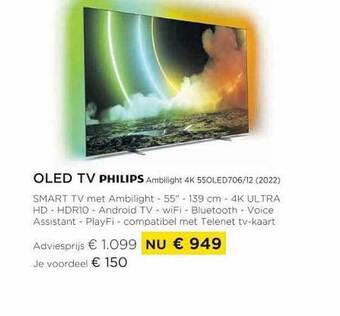Molecule Oled Tv Philips aanbieding