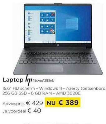Molecule Laptop Hp aanbieding