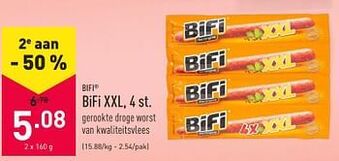 ALDI Bifi xxl aanbieding