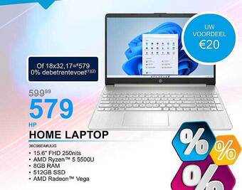 AUVA Home Laptop Hp aanbieding