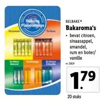 Lidl Belbake Bakaroma`s aanbieding