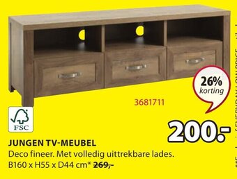 Jysk Jungen TV-Meubel aanbieding