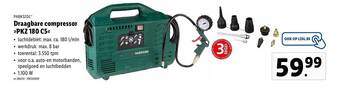 Lidl Draagbare Compressor aanbieding