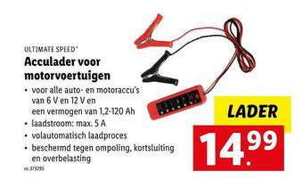 Lidl Acculader Voor Motorvoertuigen aanbieding