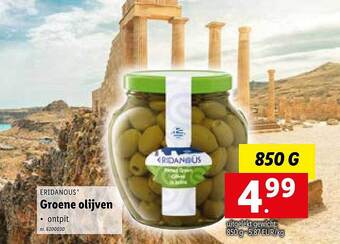 Lidl Groene Olijven aanbieding