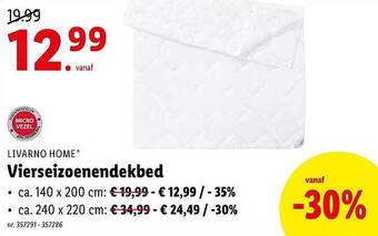 Vierseizoenendekbed
