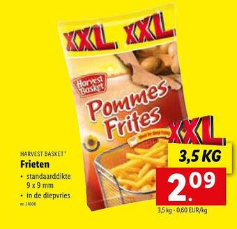 Lidl Frieten aanbieding