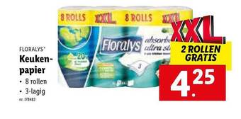 Lidl Keukenpapier aanbieding
