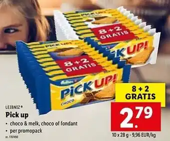Lidl Pick up 10x28g aanbieding