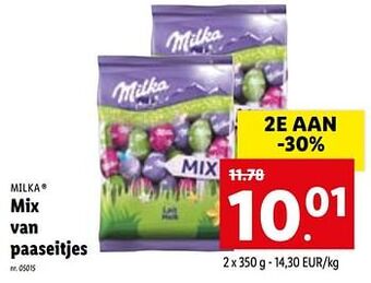 Milka Mix van paaseitjes