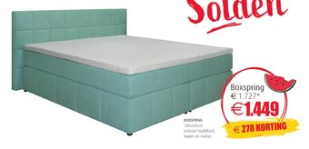 Boxspring 180x200cm