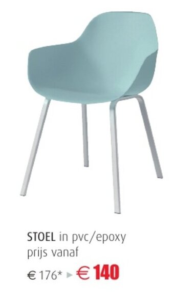 Stoel in pvc/epoxy