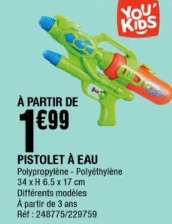 Pistolet a eau