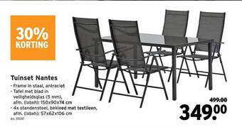GAMMA Tuinset Nantes aanbieding