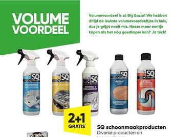 Sq Schoonmaakproducten