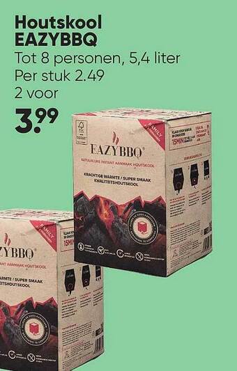 Big Bazar Houtskool aanbieding