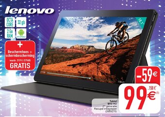 Cora Lenovo tablet M10 HD aanbieding