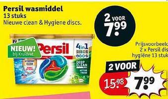 Kruidvat Persil Wasmiddel aanbieding