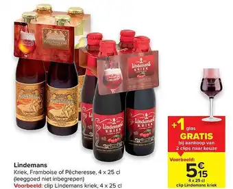 Carrefour Lindemans aanbieding