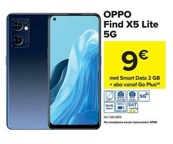 Carrefour Oppo Find X5 Lite 5g aanbieding