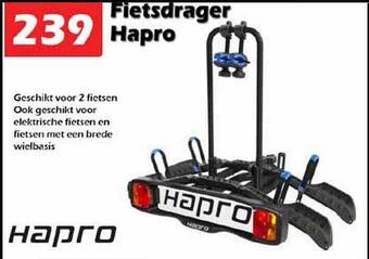 iTEK Fietsdrager Hapro aanbieding
