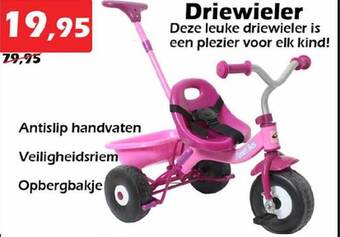 iTEK Driewieler aanbieding