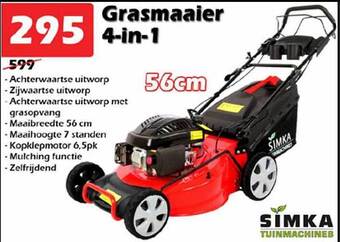iTEK Grasmaaier 4in1 aanbieding