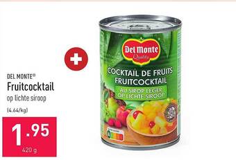 ALDI Del Monte Fruitcocktail aanbieding