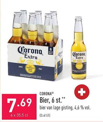 ALDI Corona Bier, 6 St aanbieding