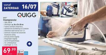 ALDI Stoomgenerator aanbieding