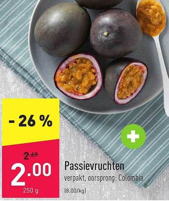 ALDI Passievruchten aanbieding