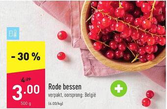 ALDI Rode Bessen aanbieding