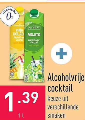 ALDI Alcoholvrije Cocktail aanbieding