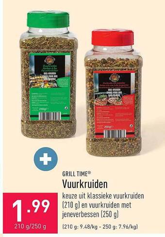 ALDI Grill Time Vuurkruiden aanbieding