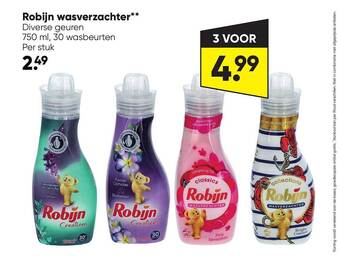 Big Bazar Robijn Wasverzachter aanbieding