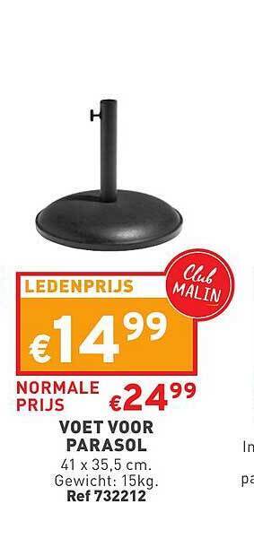 Trafic Voet Voor Parasol aanbieding