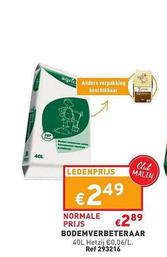 Trafic Bodemverbeteraar aanbieding